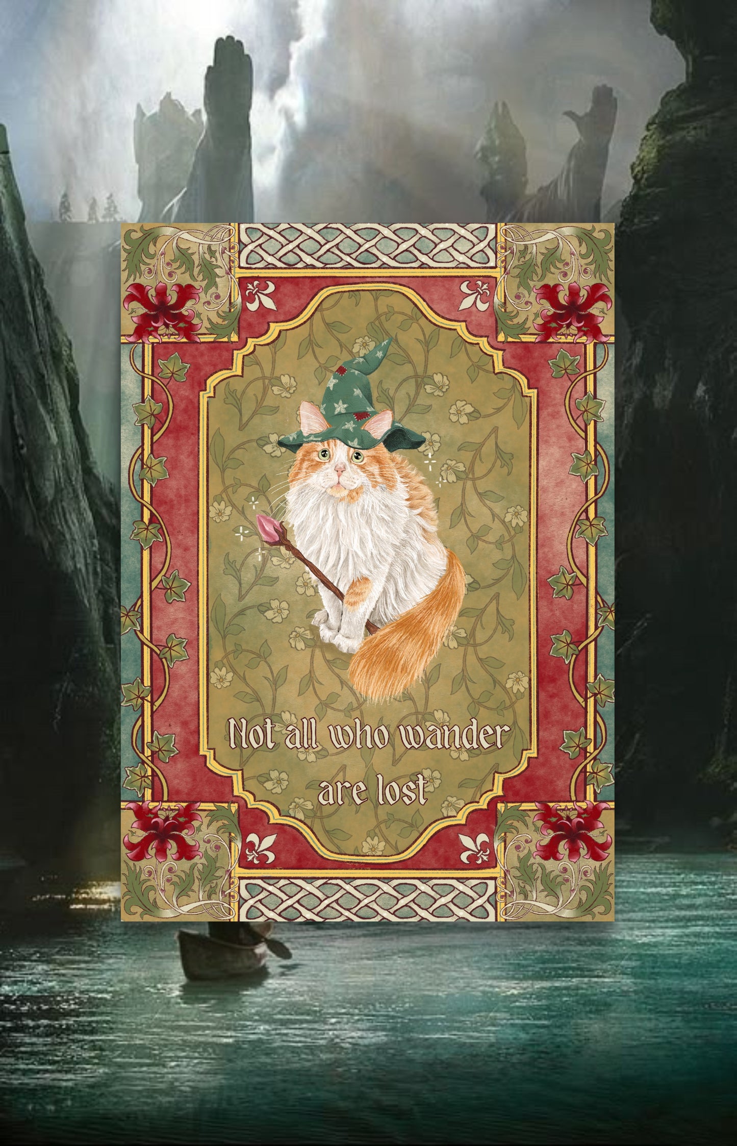 Not All Who Wander print