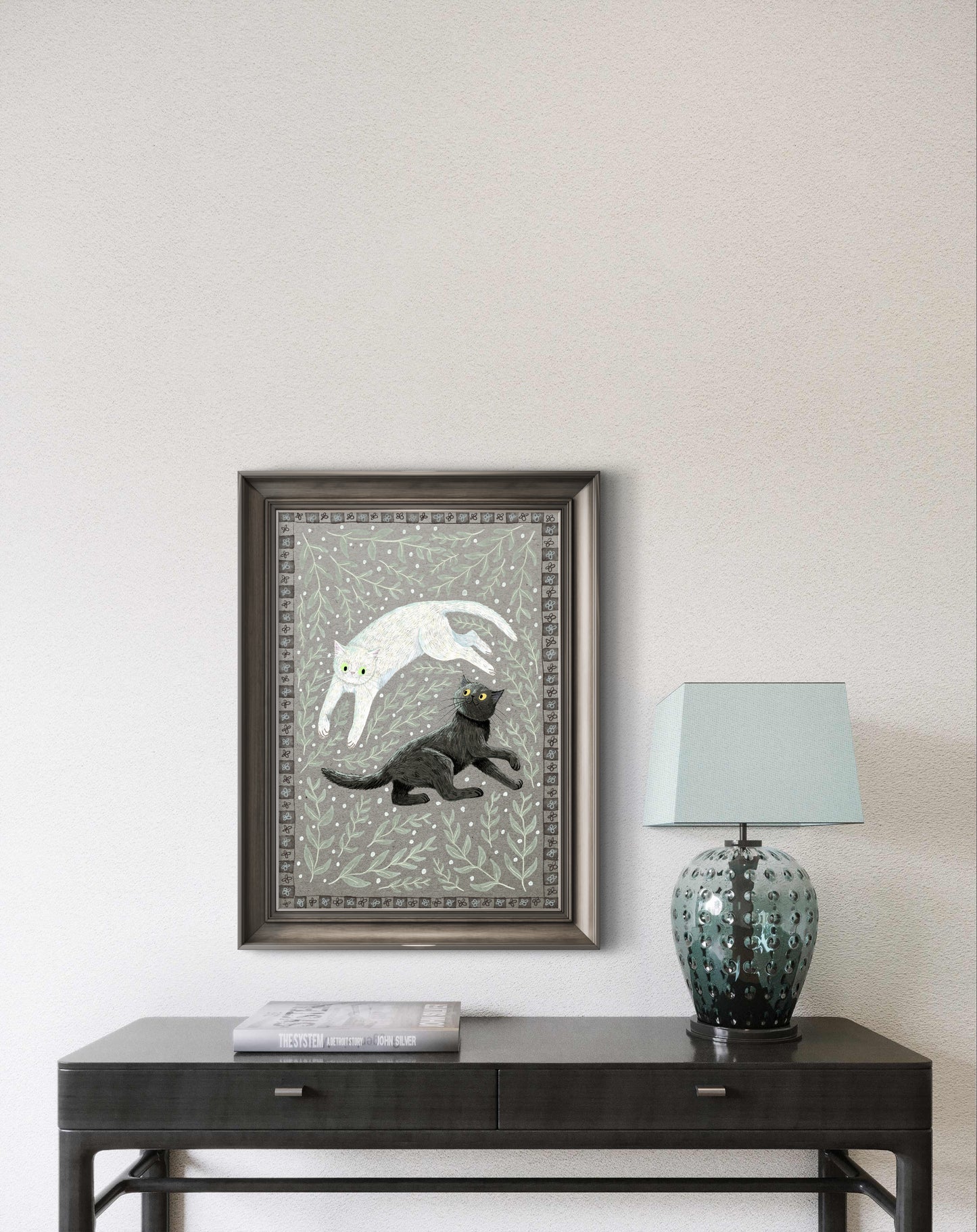 Friends in Winter print