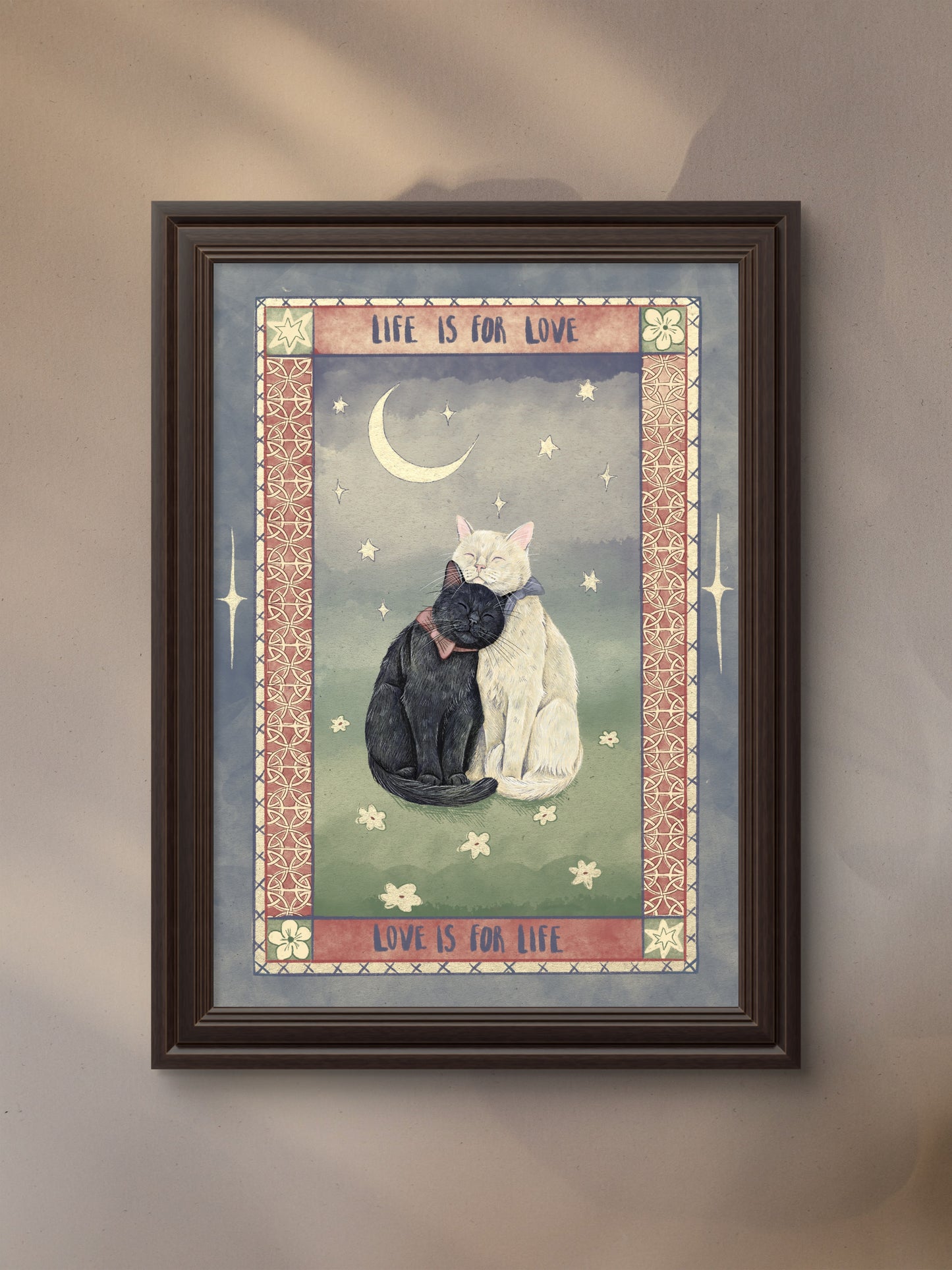 Life is for Love print