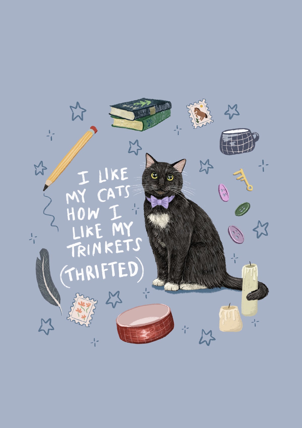 I Like My Cats....Print