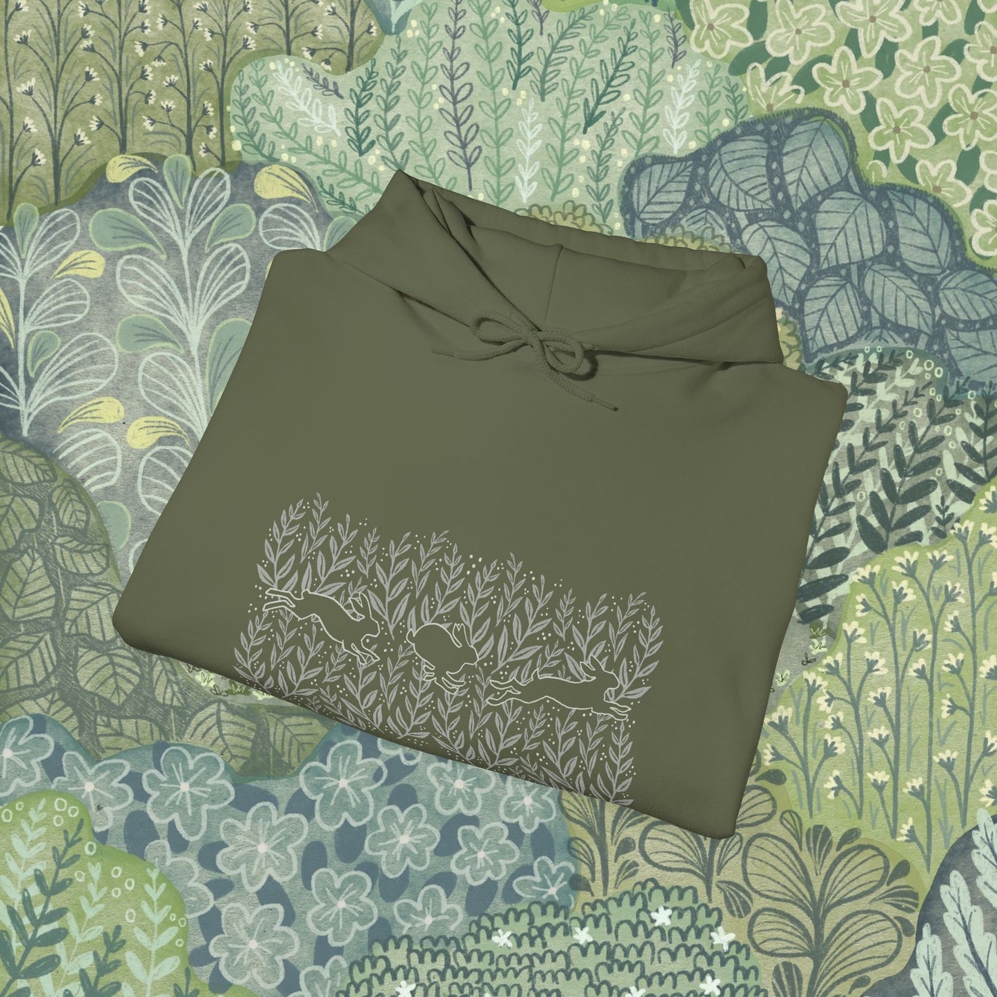 UK - Mad as March Hares Hoodie