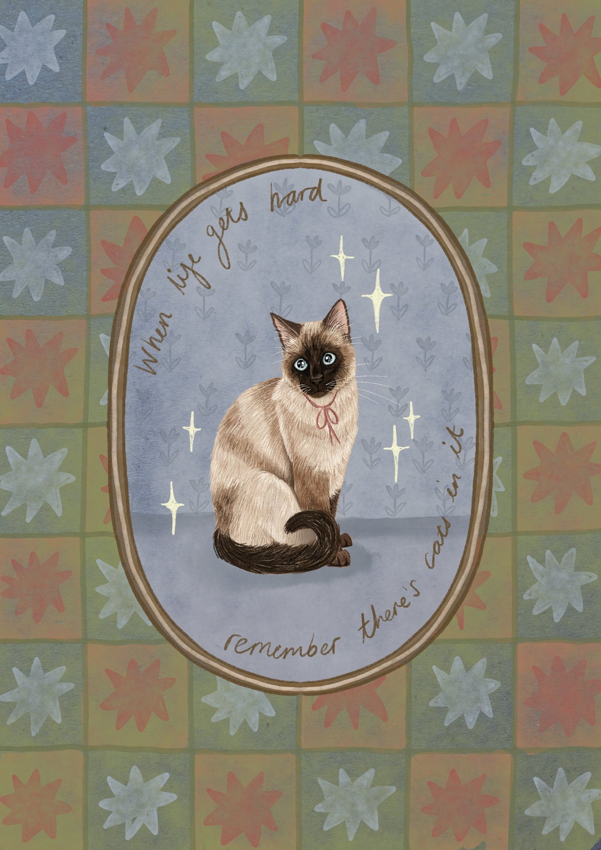 When Life Gets Hard print