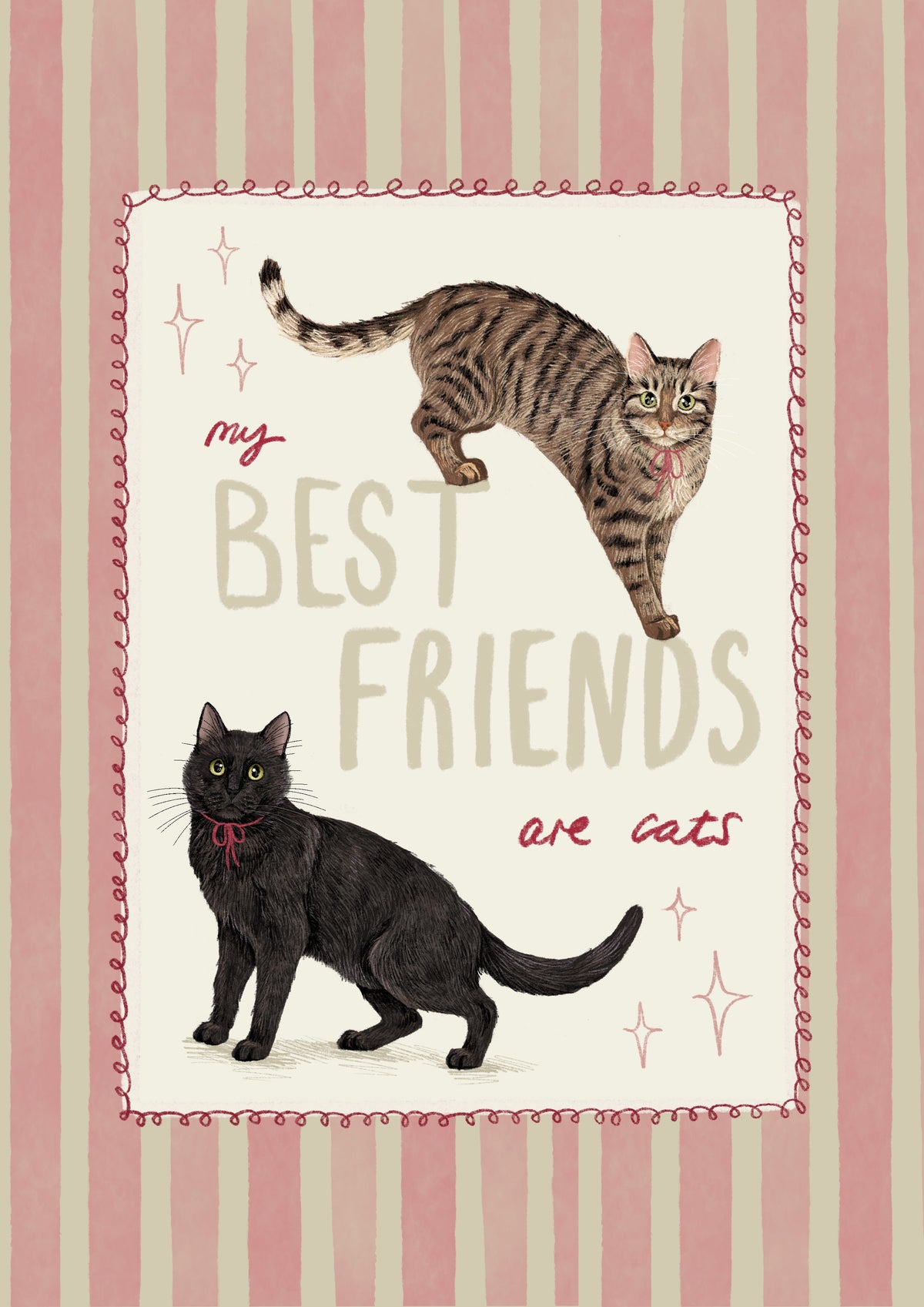 My Best Friends - print
