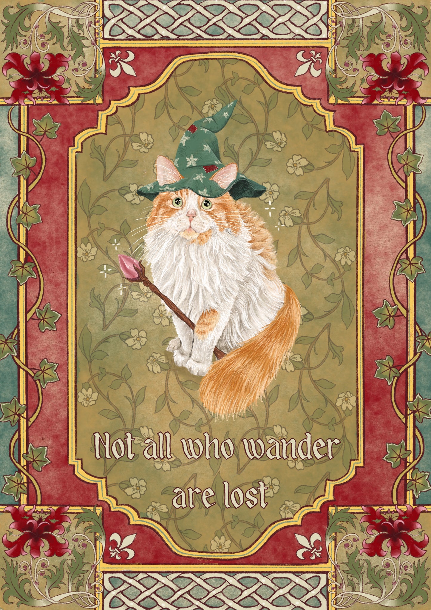 Not All Who Wander print