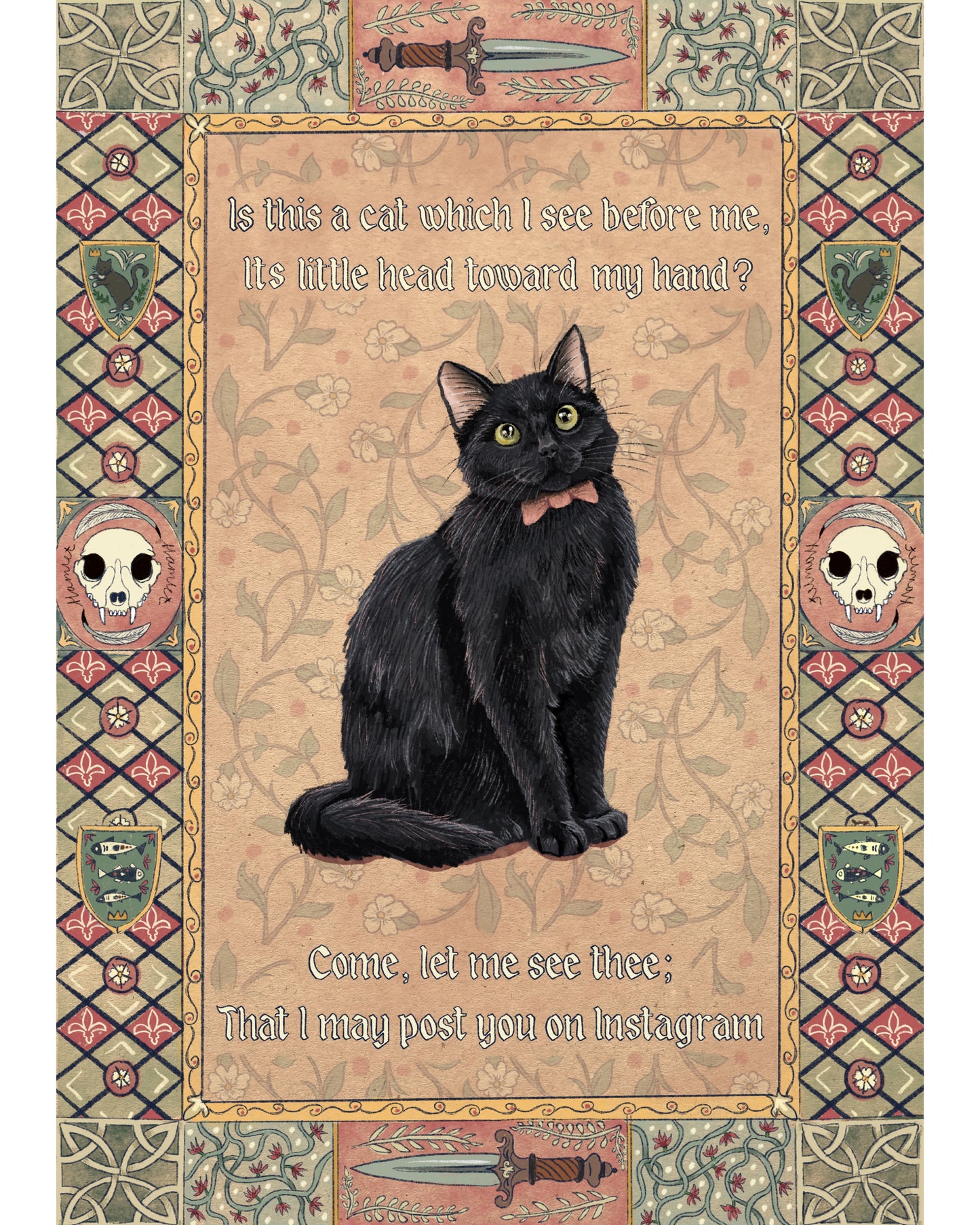 Is This A Cat? / Hamlet Print