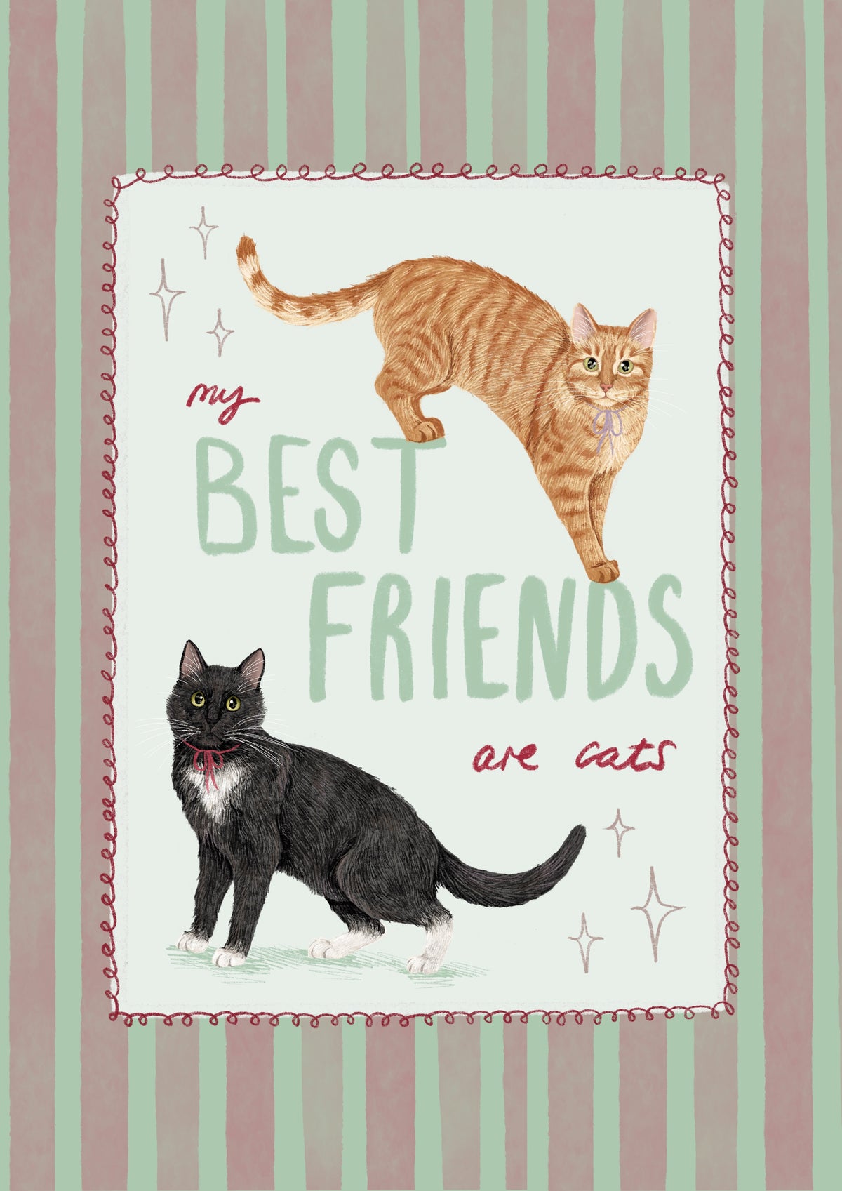 My Best Friends - print