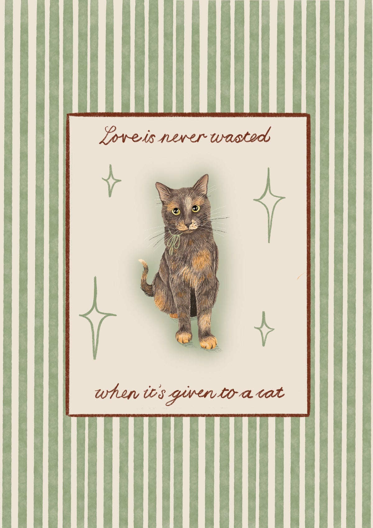 Love Is Never Wasted print