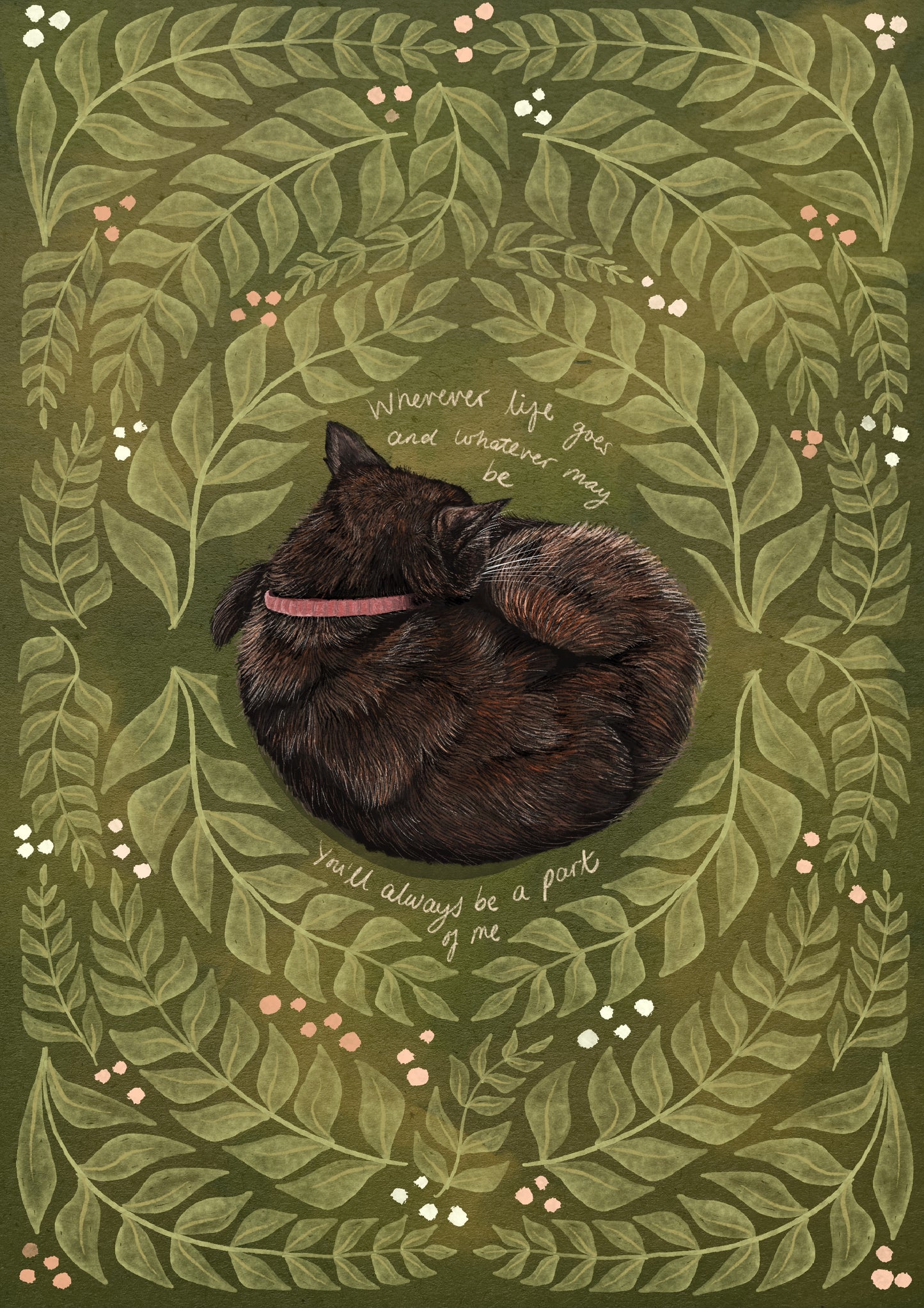 Wherever Life Goes print