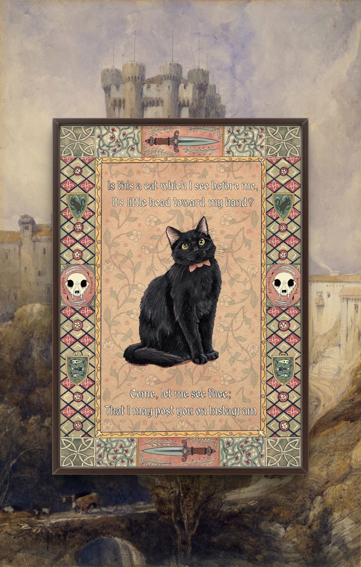 Is This A Cat? / Hamlet Print