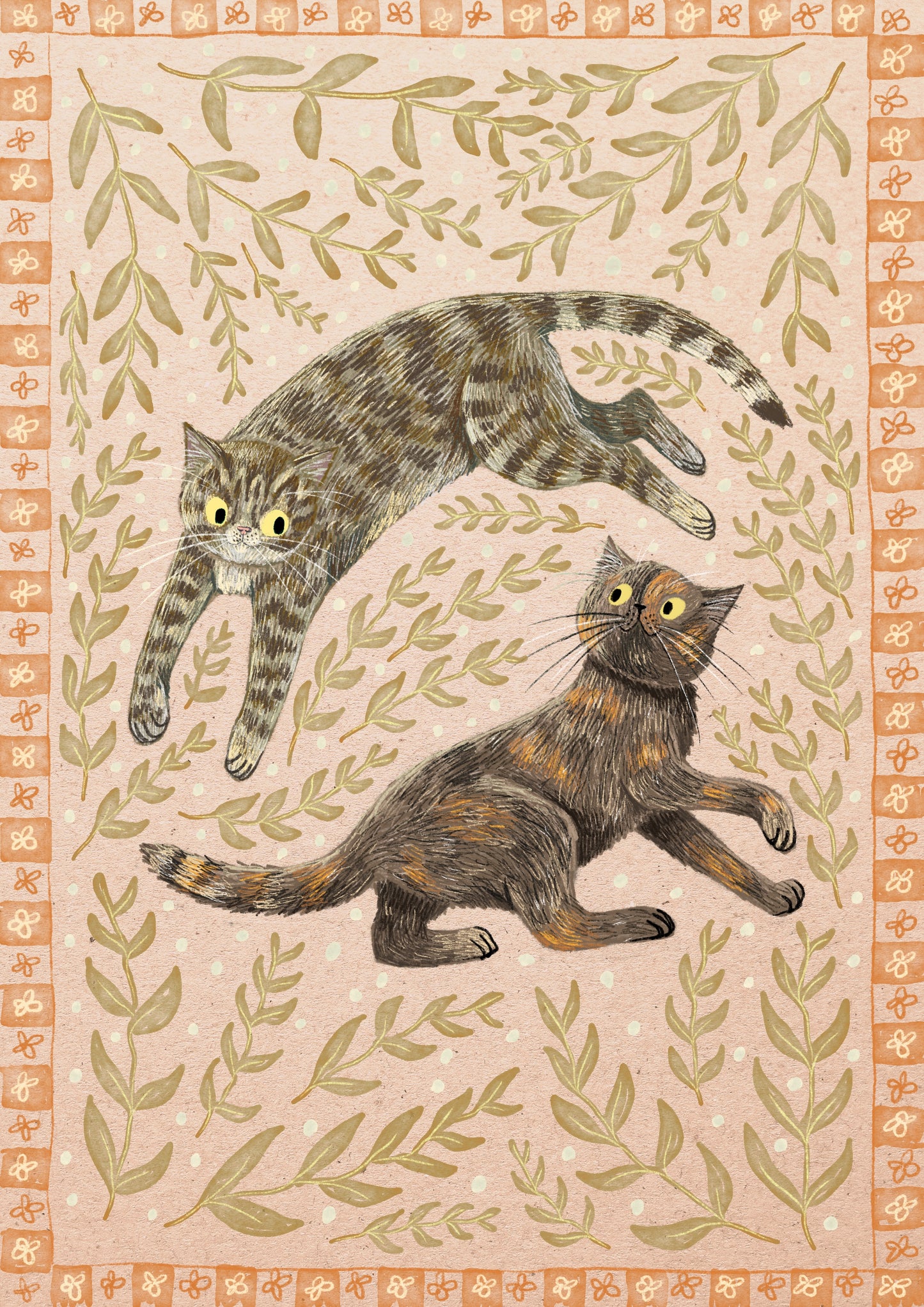 Friends in Autumn print