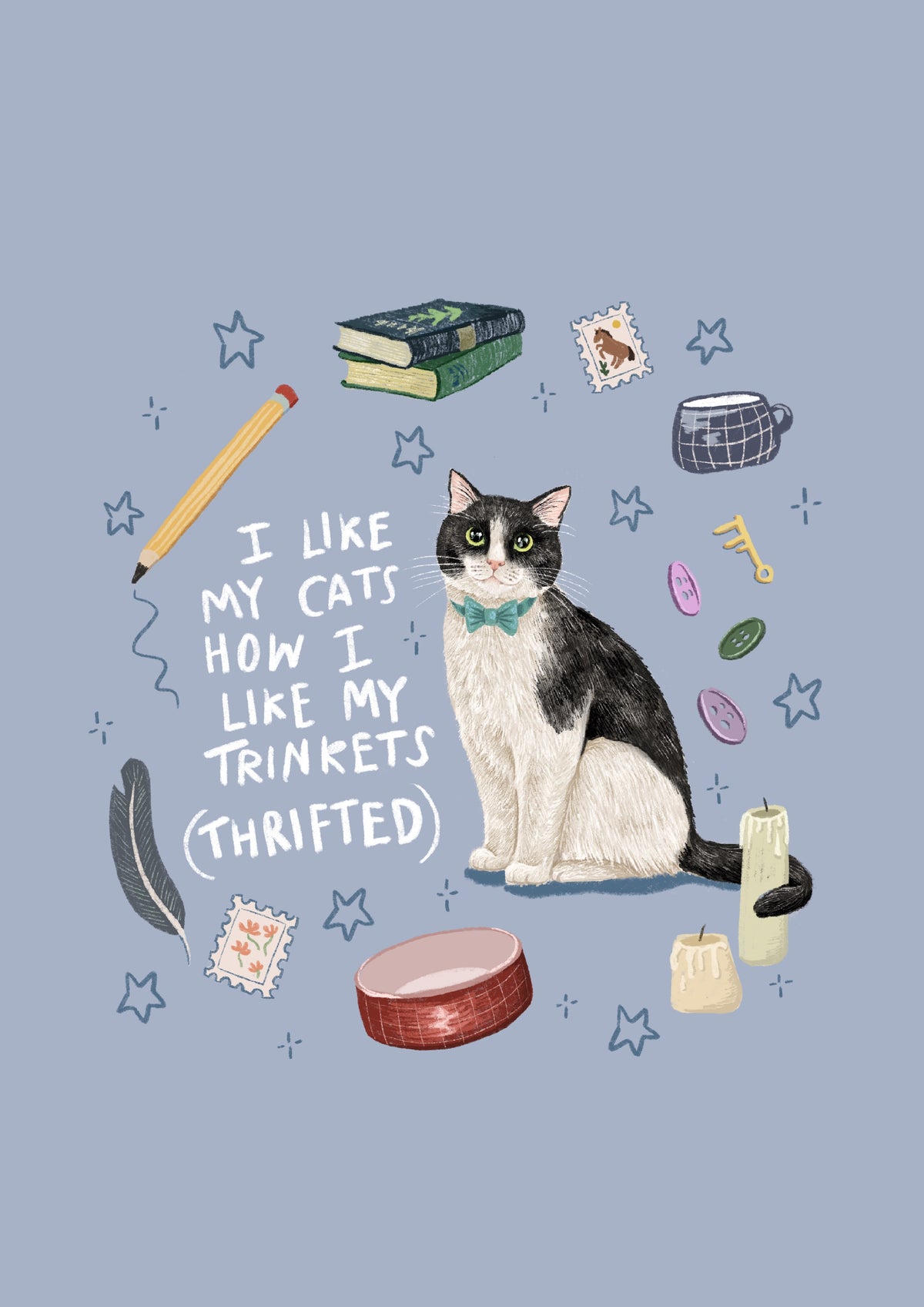 I Like My Cats....Print