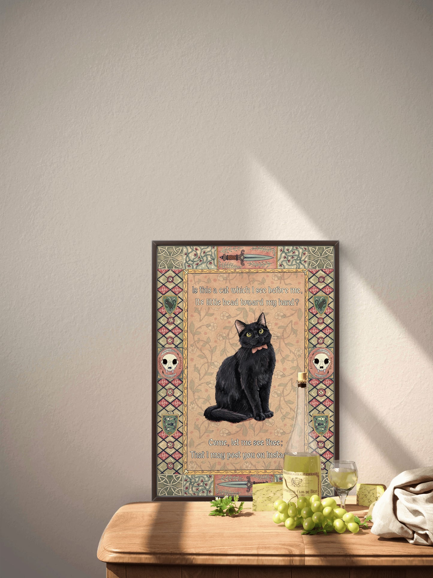 Is This A Cat? / Hamlet Print