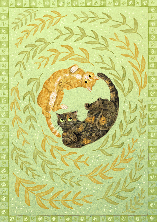 Orange & Tortie Balance
