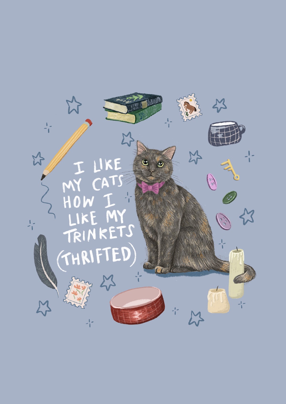 I Like My Cats....Print