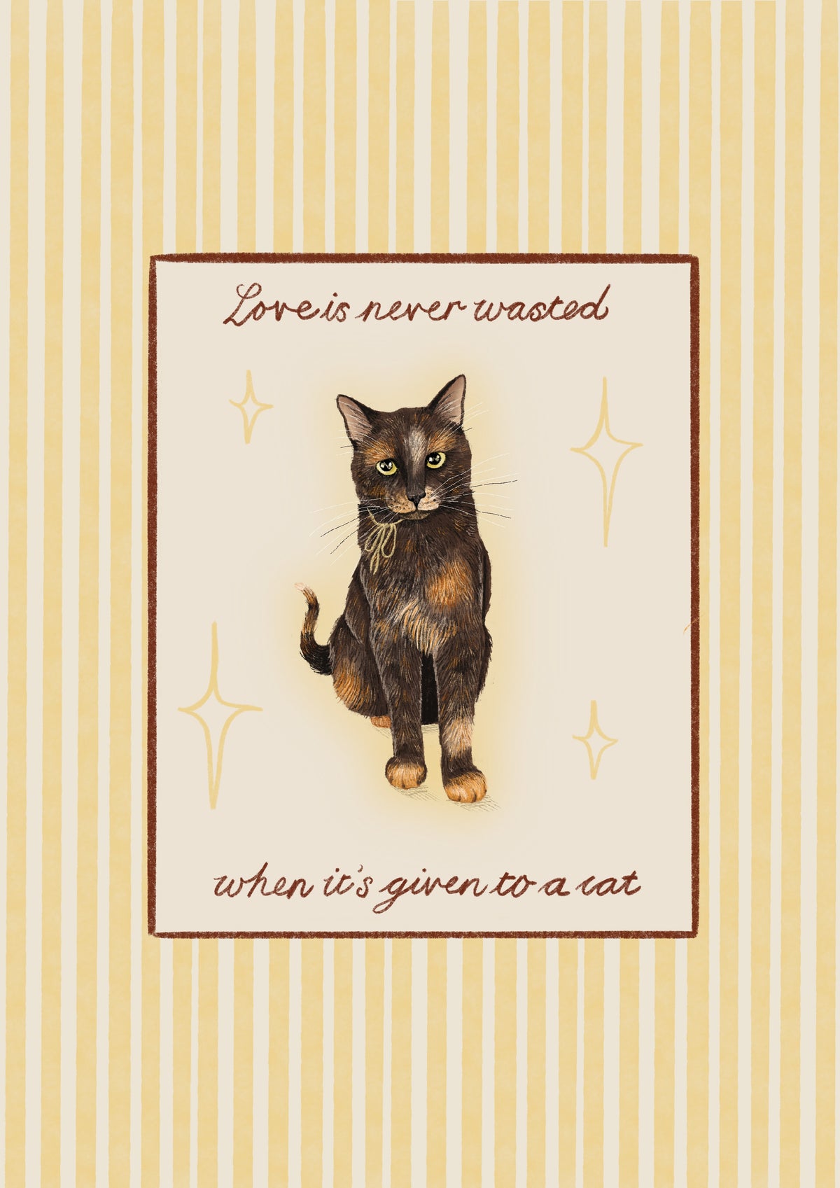 Love Is Never Wasted print