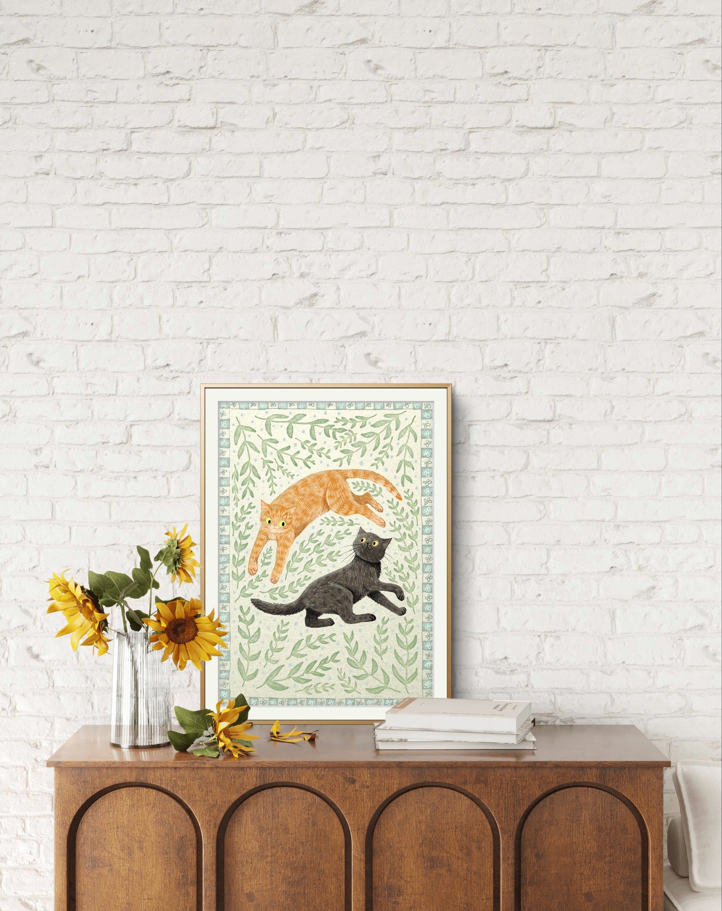 Friends in Summer print