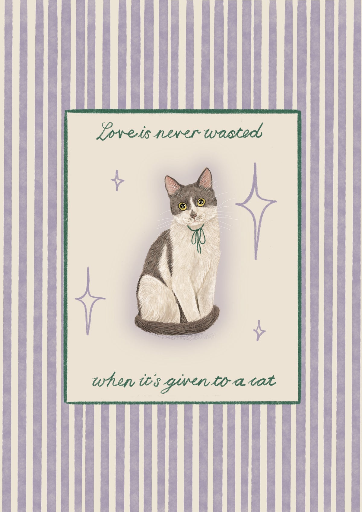 Love Is Never Wasted print