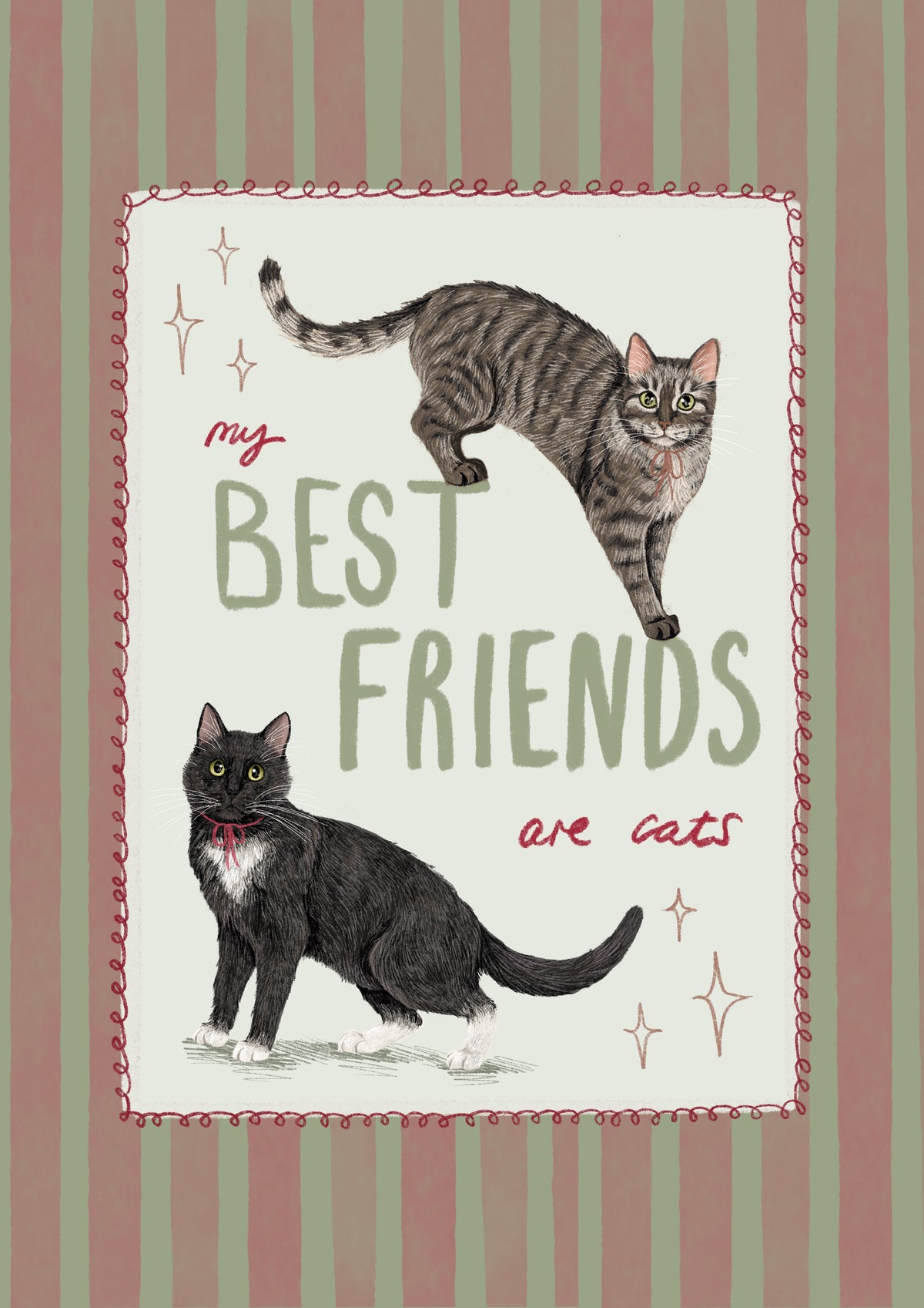 My Best Friends - print