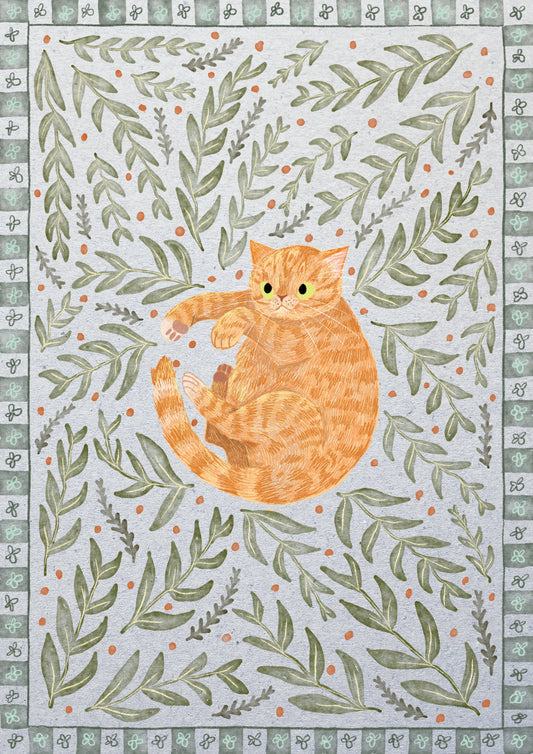 A Springtime Nap print