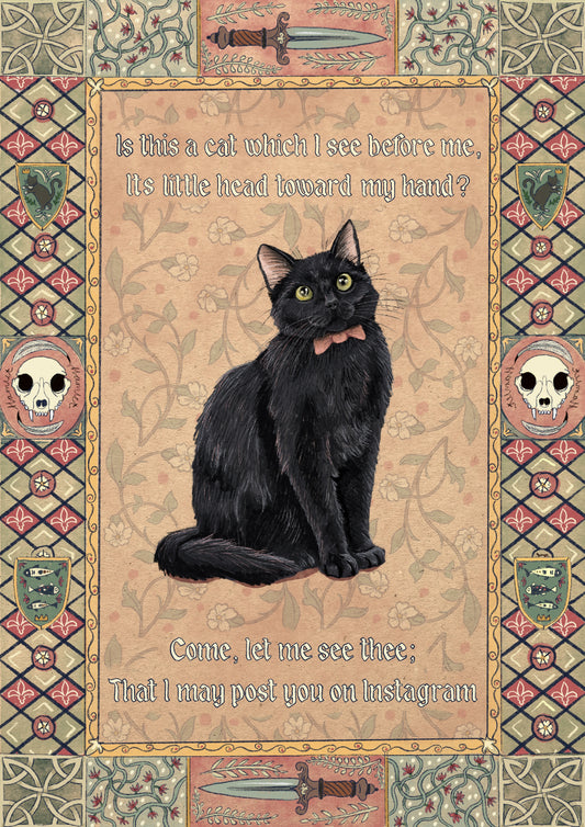 Is This A Cat? / Macbeth Print