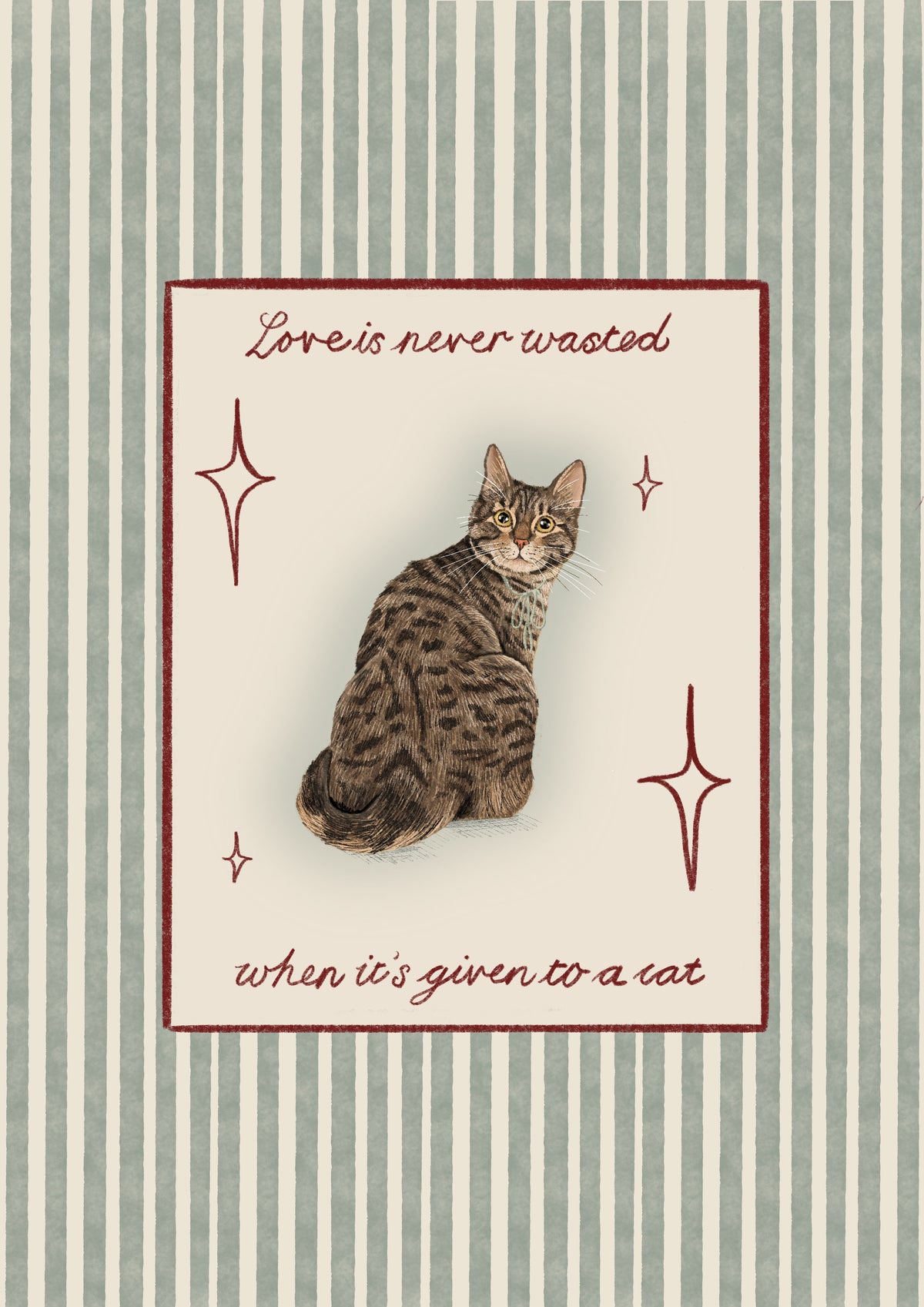 Love Is Never Wasted print