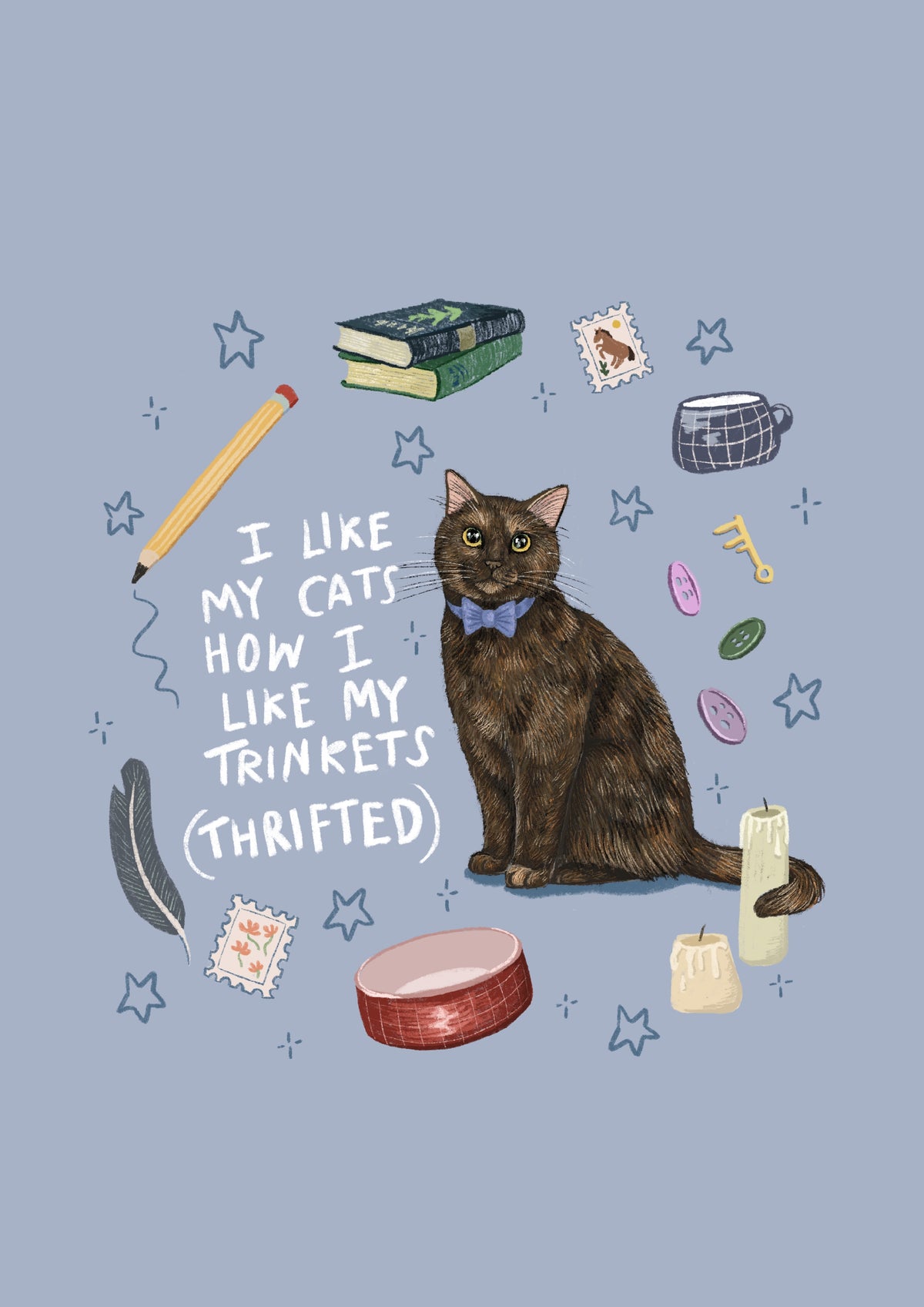 I Like My Cats....Print