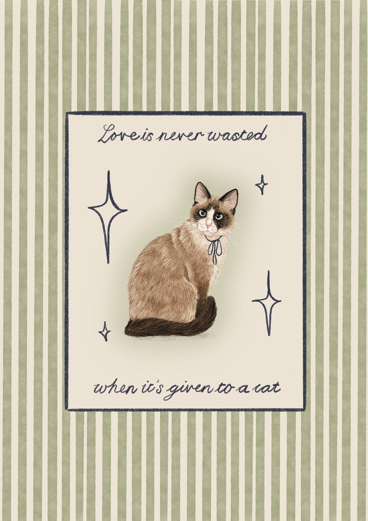 Love Is Never Wasted print