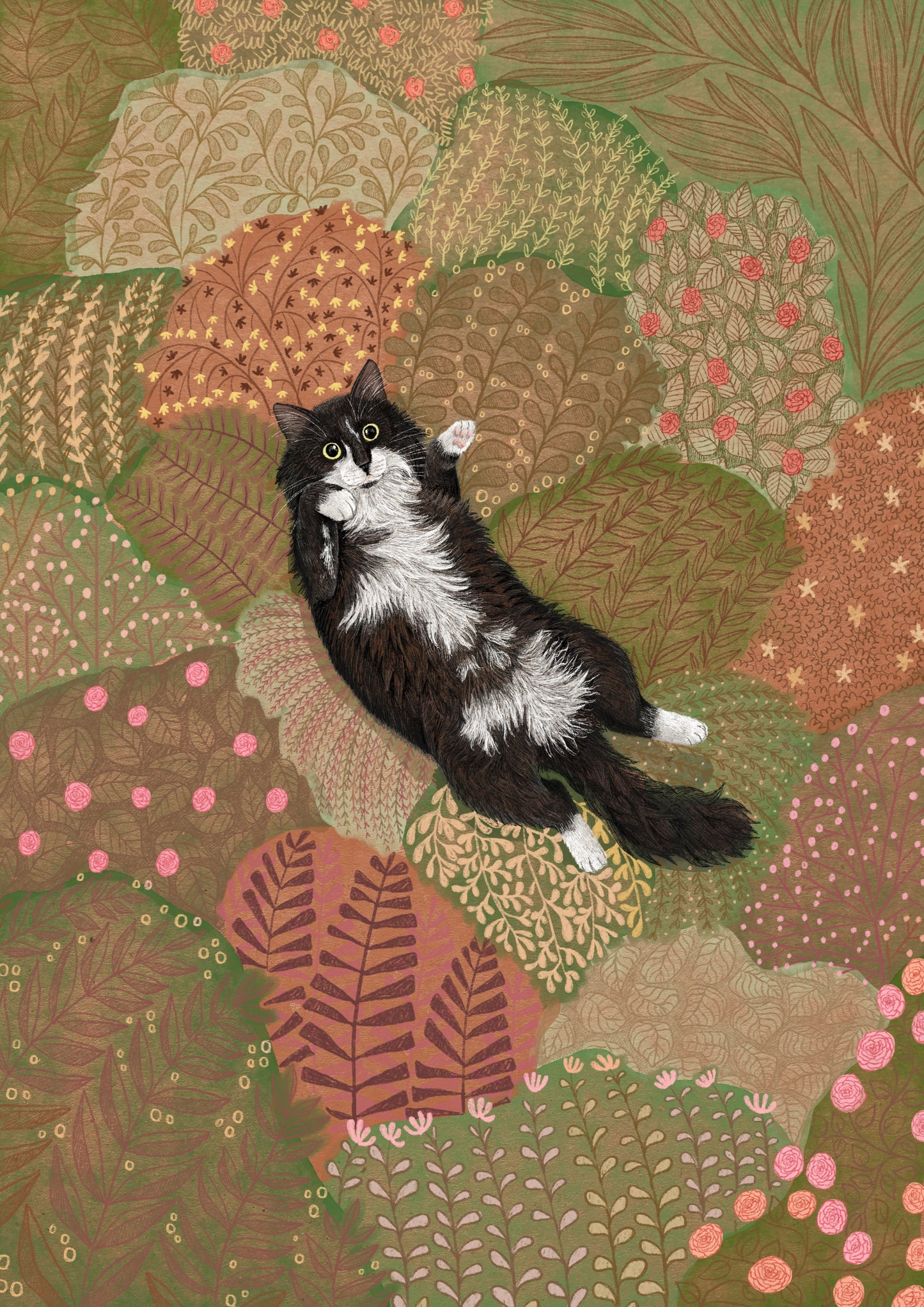 In The Garden Pet Portrait