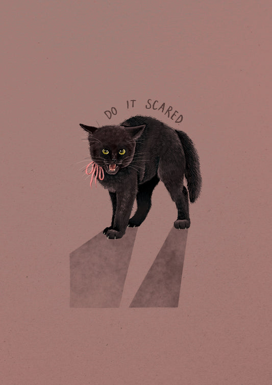 Do It Scared print