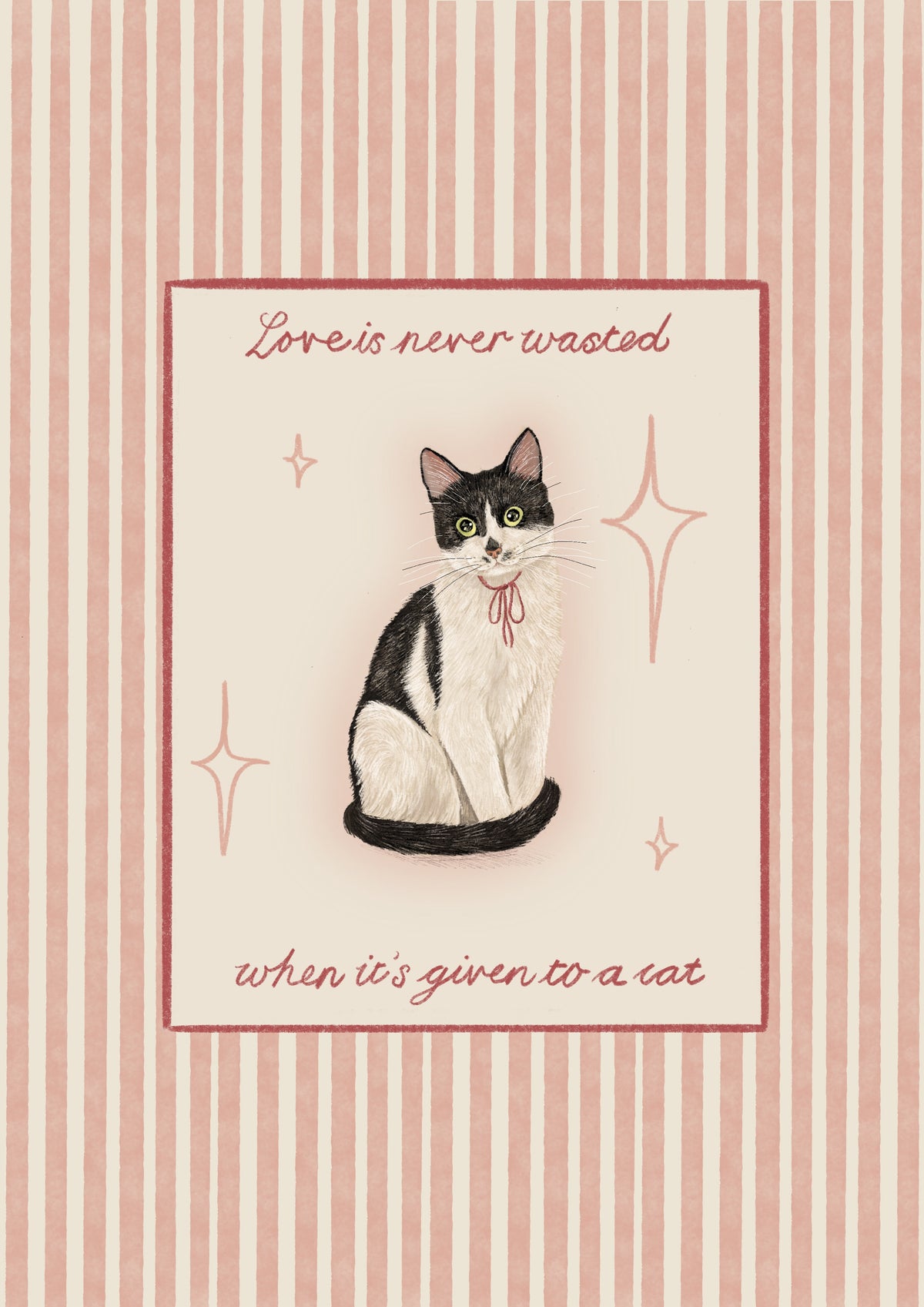 Love Is Never Wasted print