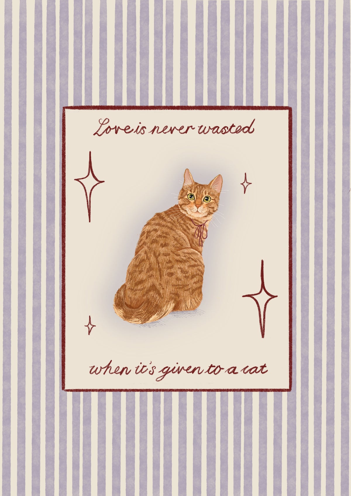 Love Is Never Wasted print